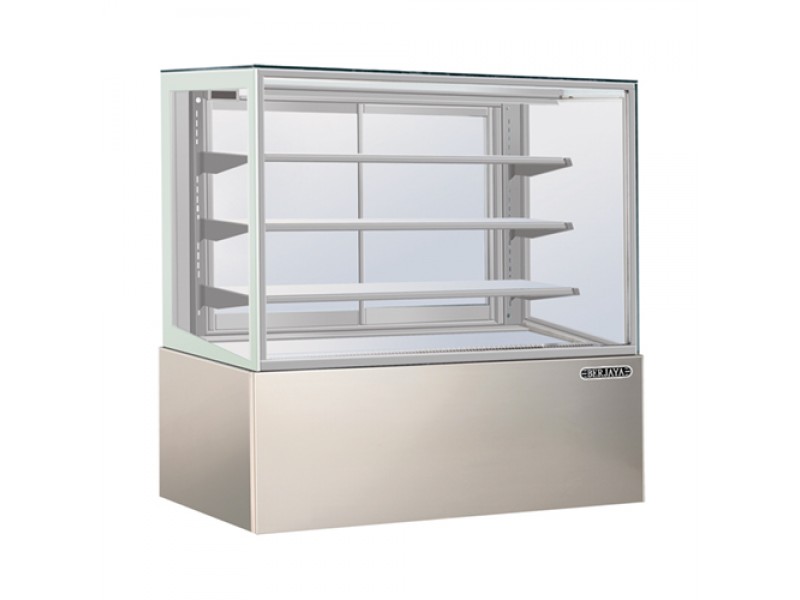 rectangular showcase-stainless steel (3 tier)-800x600